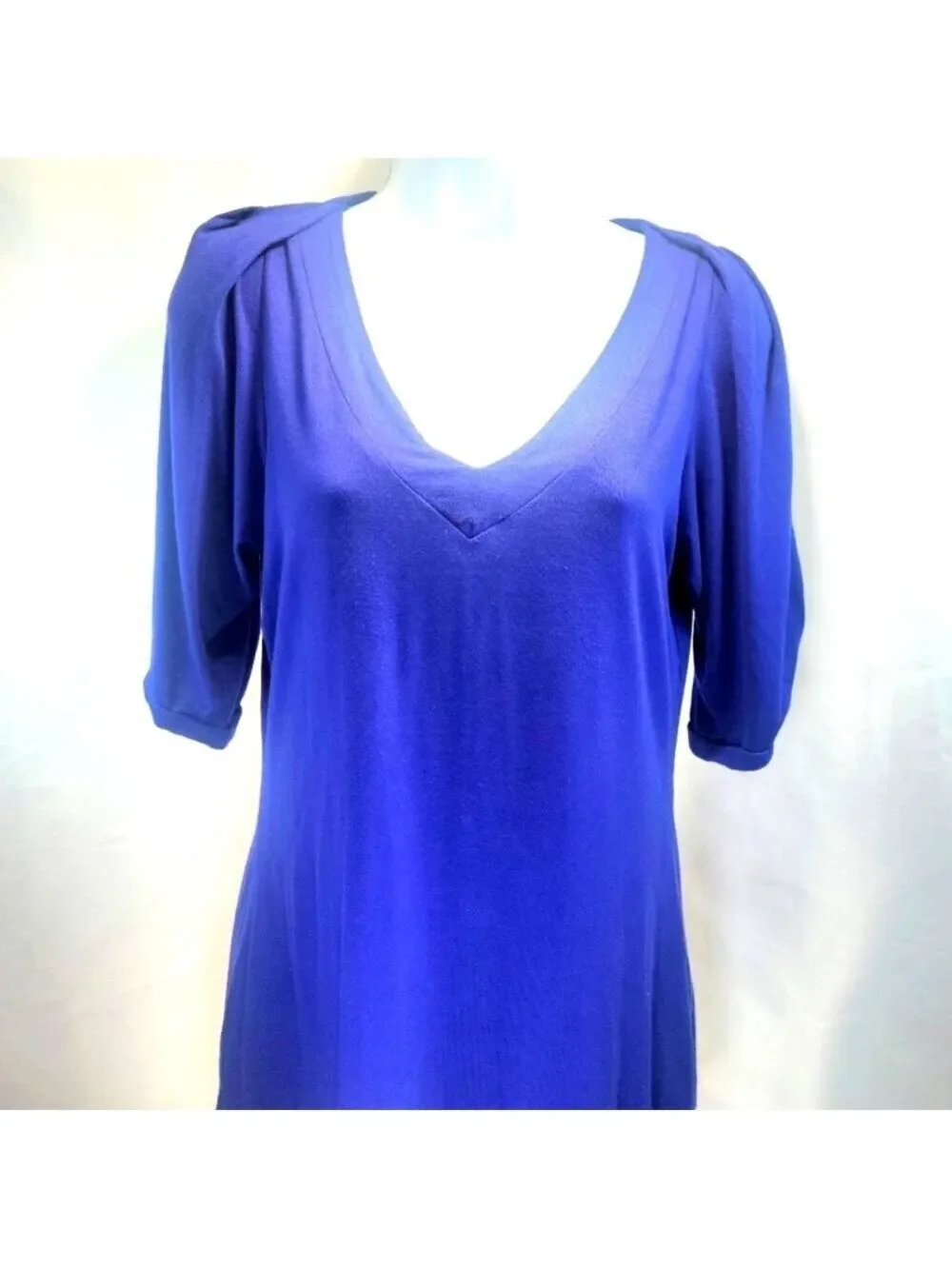 Banana Republic Balloon Puff Sleeve V Neck Blouse Small